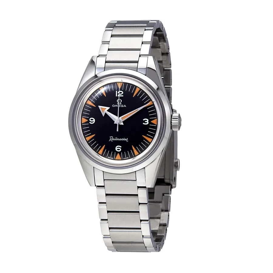 Omega Seamaster Railmaster Steel 220.10.38.20.01.002 Masterpiece Replica — detail 2