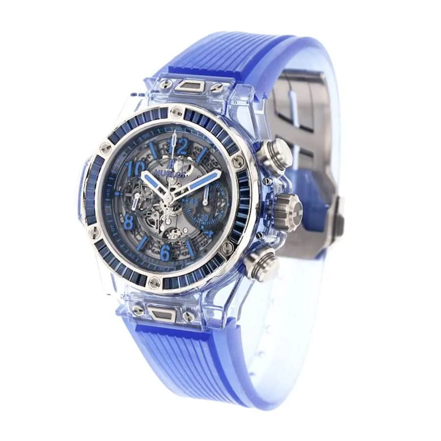 Hublot Big Bang Unico Sapphire 411.JX.4802.RT “Transparent Case” Collector’s Replica — detail 2