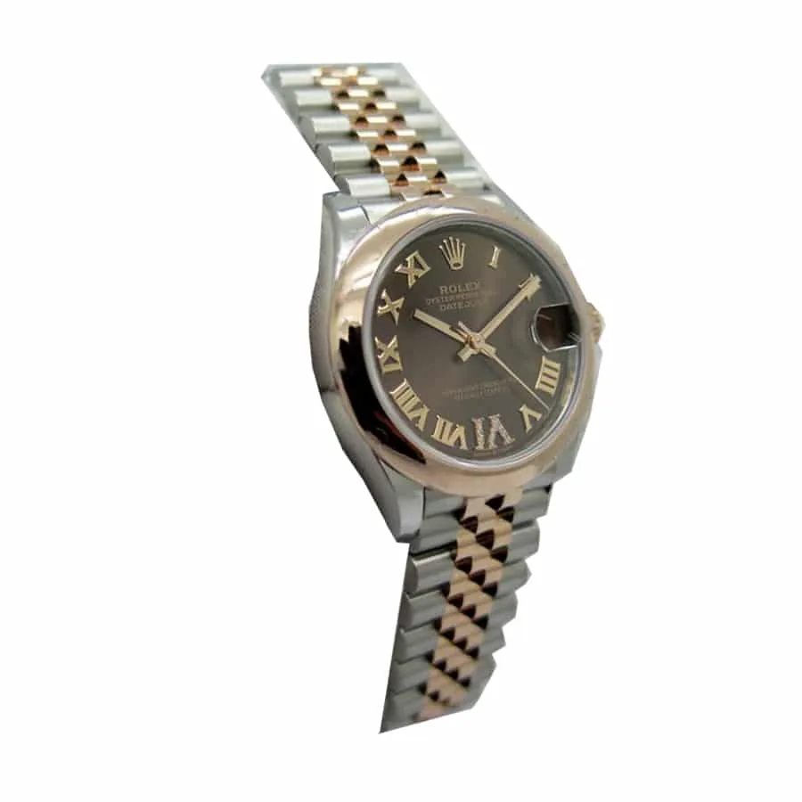 Rolex Datejust 278341RBR Chocolate Diamond Dial Authentic Clone 1:1 — detail 2