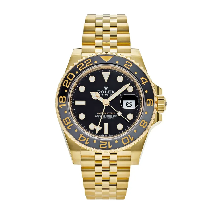 Rolex GMT-Master II 116718LN “Yellow Gold Black Dial” Next Level Replica