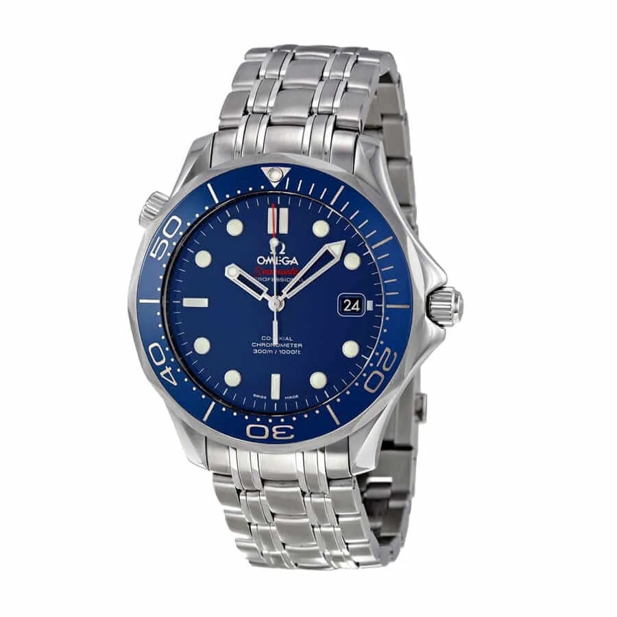 Omega Seamaster Diver Co-Axial Master Chronometer 212.30.41.20.03.001 High-End Replica 1:1 — detail 2