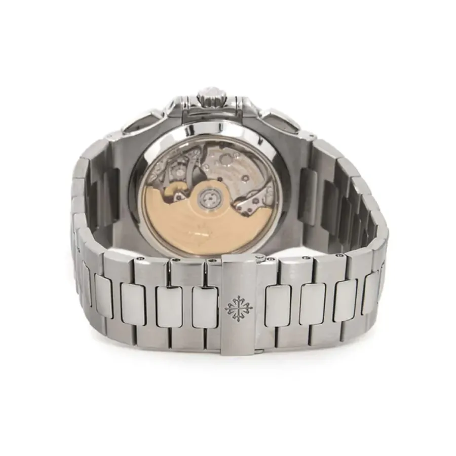 Patek Philippe Nautilus Chronograph 5980/1A-019 “White Dial” Precision Clone — detail 3