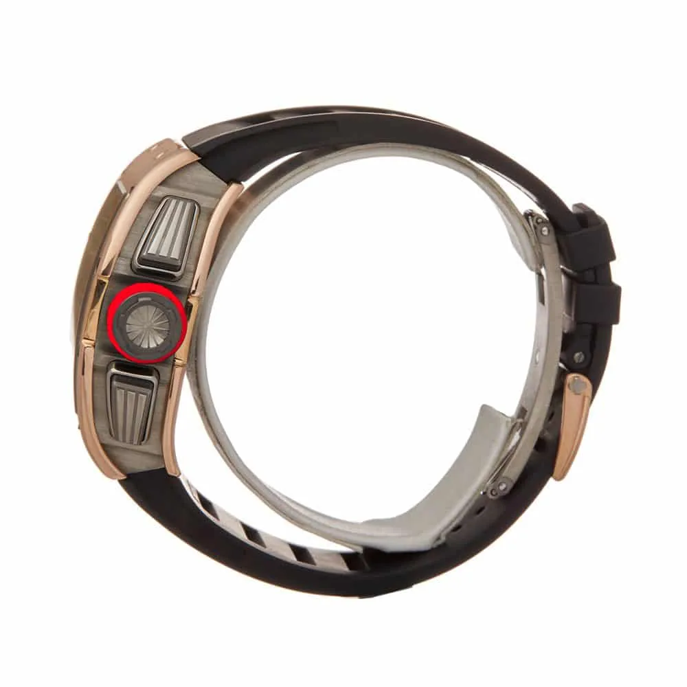 Richard Mille RM 011 Rose Gold Exceptional Replica 1:1 — detail 3