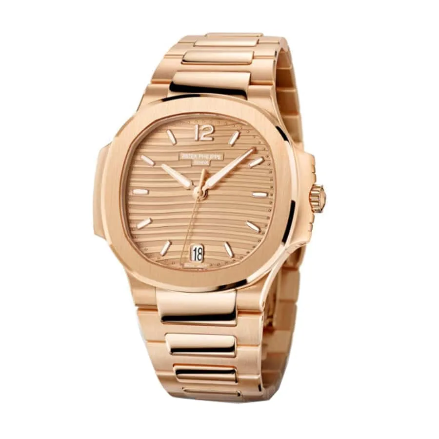 Patek Philippe Nautilus 7118/1R “Ladies Rose Gold” 1:1 Master Replica — detail 2