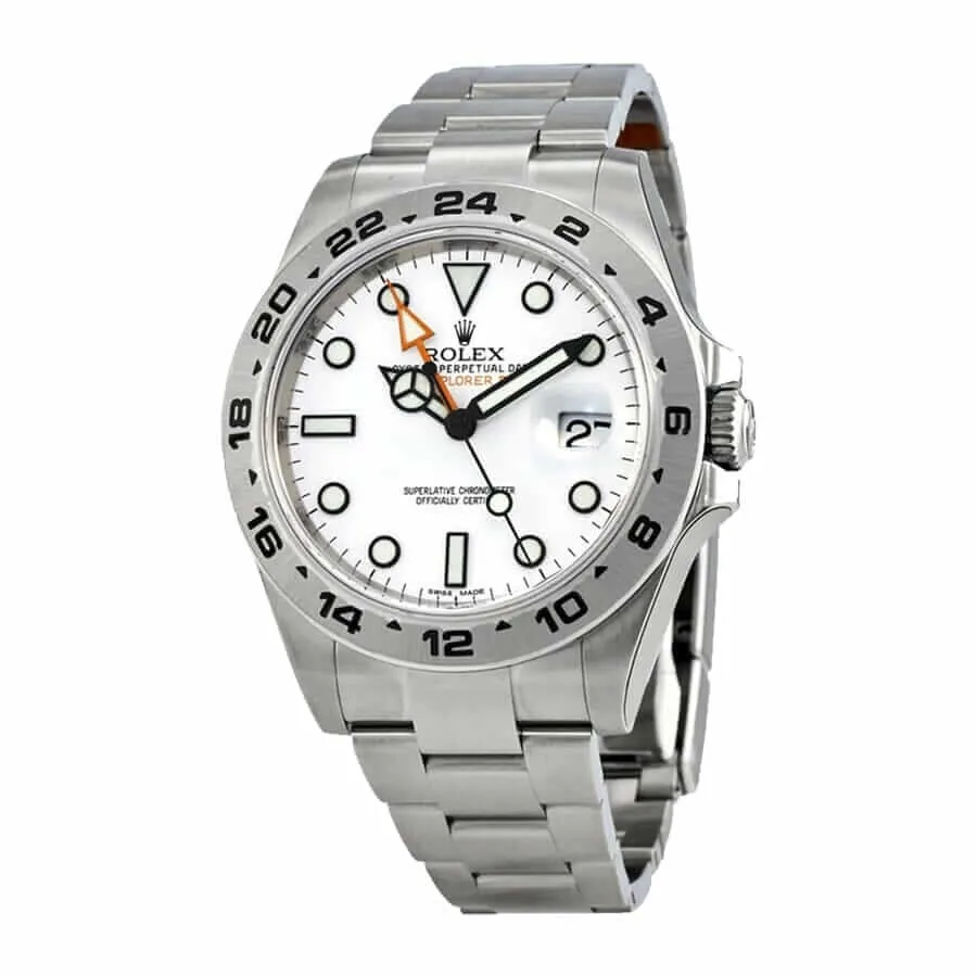 Rolex Explorer II 216570 “Polar” Deluxe Clone Edition — detail 2