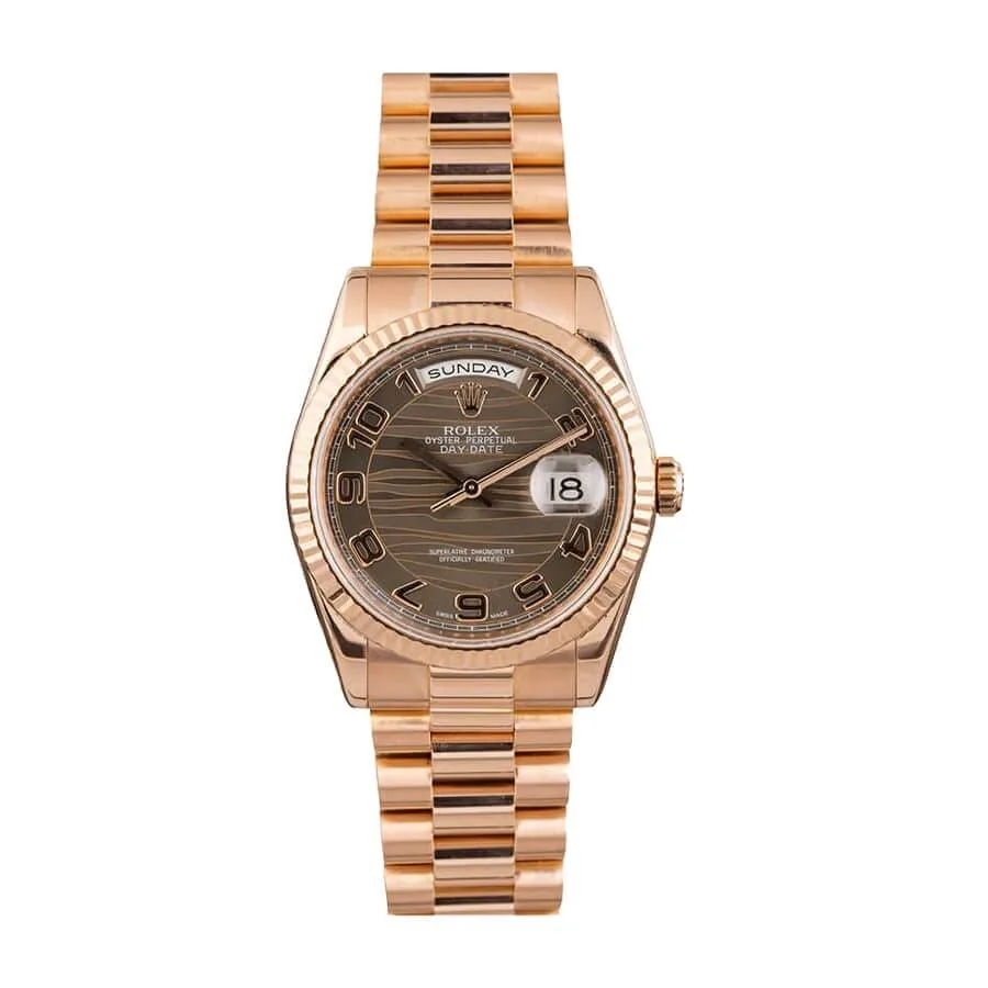 Rolex Day-Date 218235-0035 “Wave” Perfect Clone Quality