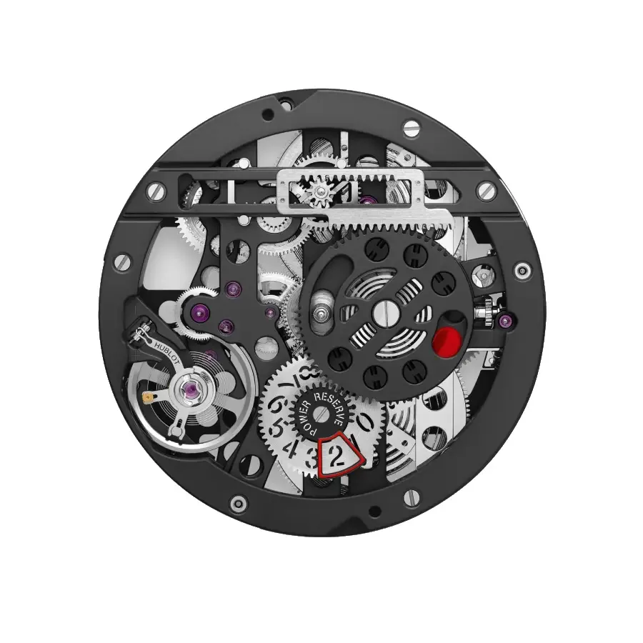Hublot Big Bang Unico 414.NI.1123.RX MECA-10 Titanium Exceptional Replica 1:1 — detail 2