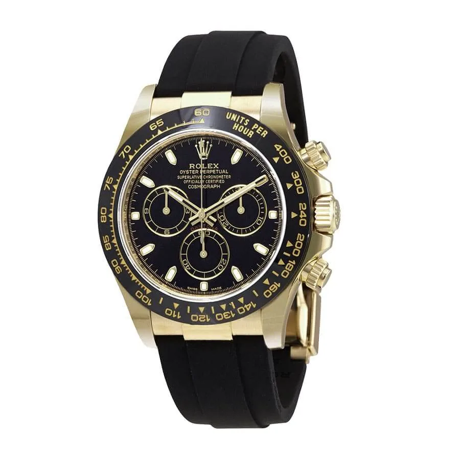Rolex Cosmograph Daytona 116519LN “Oysterflex” Master Replica 1:1 — detail 2
