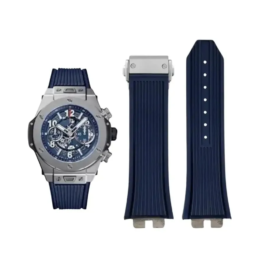 Hublot – Big Bang Unico – Rubber Strap – Blue