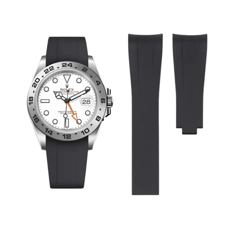 Rolex – Explorer II – Rubber Strap – Black