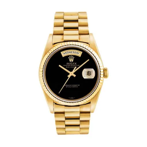 Rolex Day-Date 18038 “Onyx Dial” Authentic Replica Edition