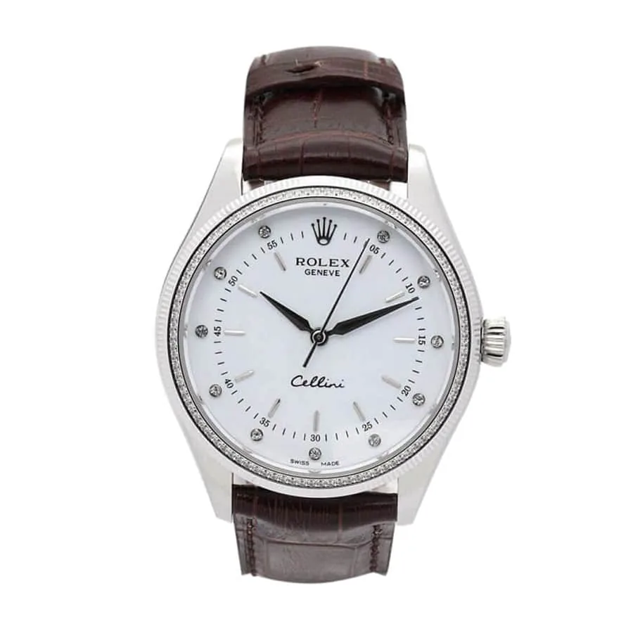 Rolex Cellini 4233 Danaos “White Dial” Top Grade Clone 1:1