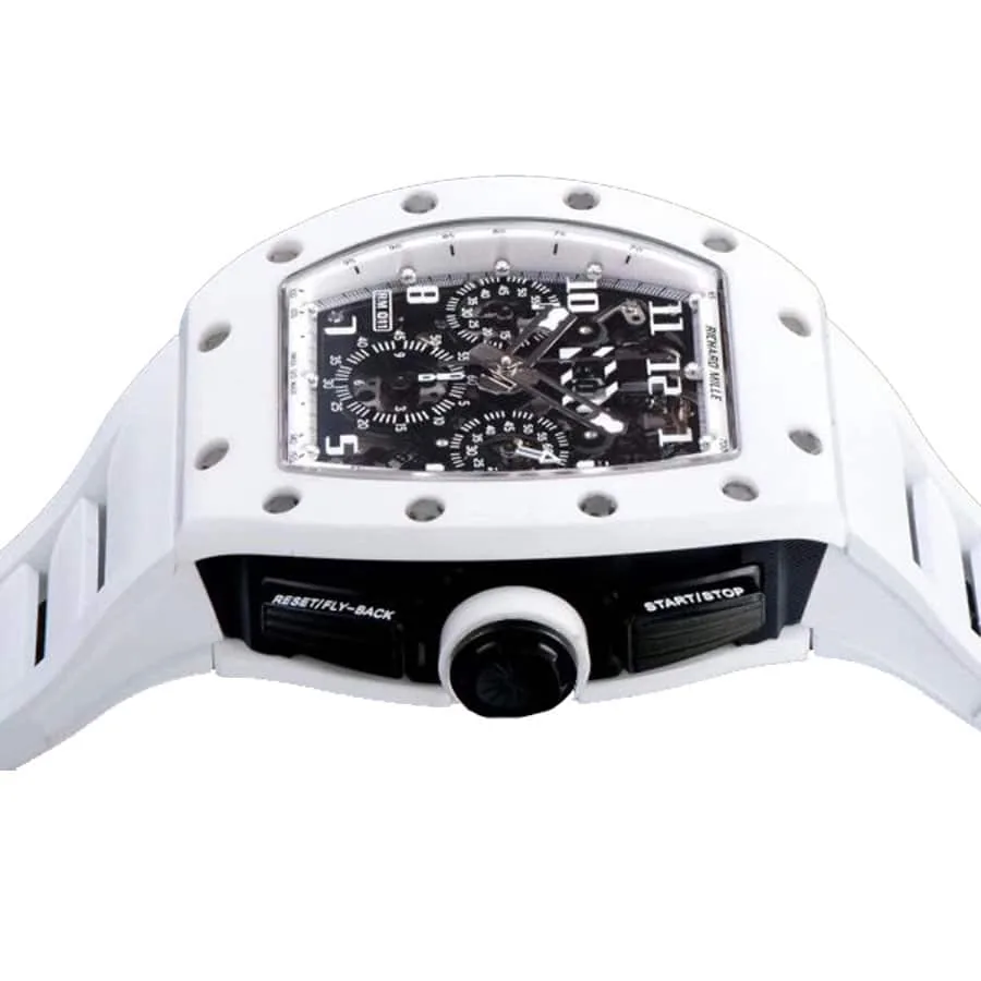 Richard Mille RM 011 “White Ghost” Chronograph Precision Replica Edition — detail 3