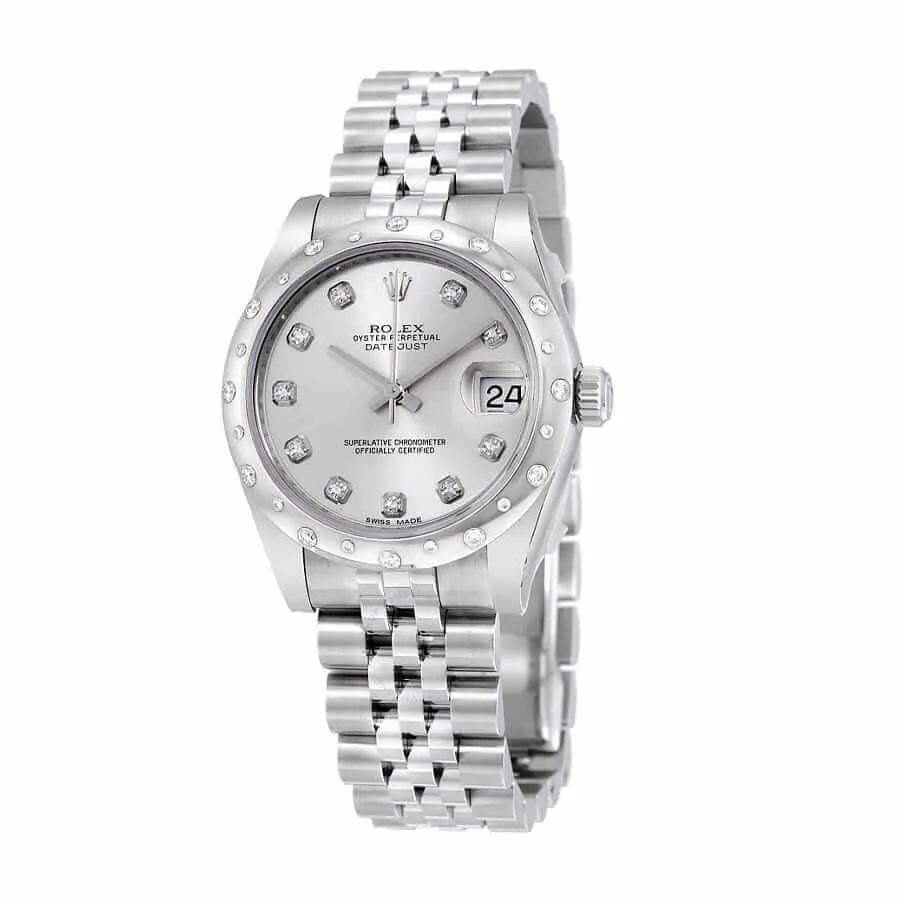 Rolex Datejust 178344 Diamond Bezel Exact Replica 1:1 — detail 2