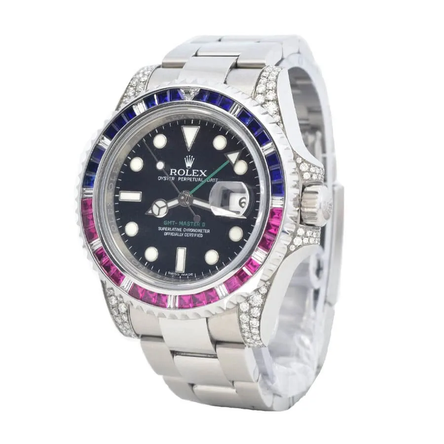 RolexGMT Master 116718LN “Diamond Bezel” Ultra Clone 1:1 — detail 2