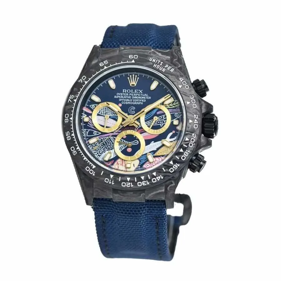 Rolex Cosmograph Daytona 2071401 “Fish Pattern Dial” Premium Copy 1:1 — detail 2