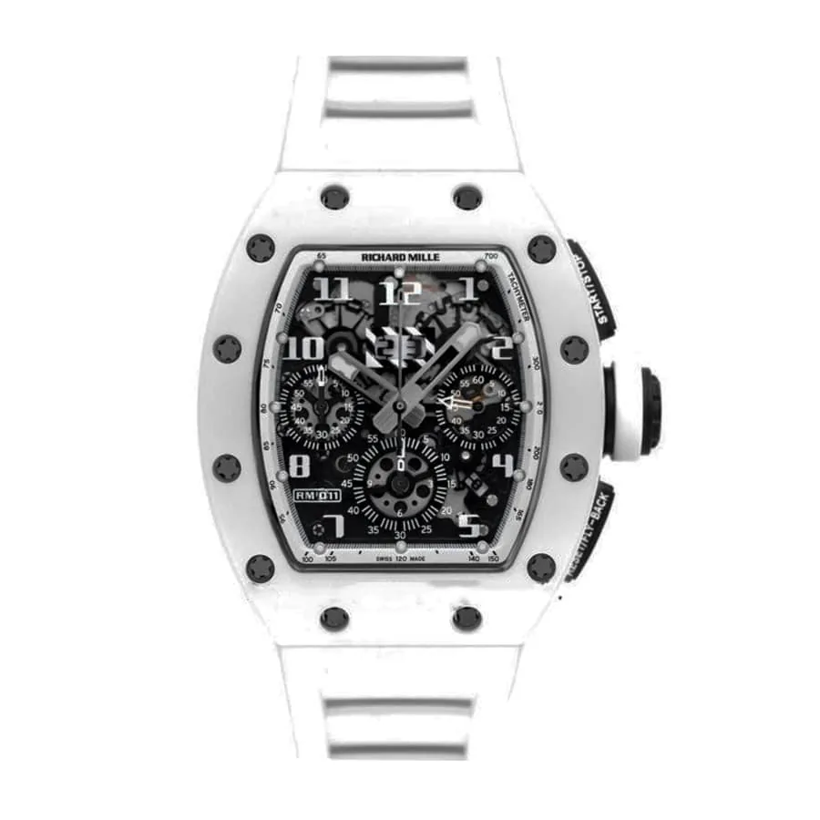 Richard Mille RM 011 “White Ghost” Chronograph Precision Replica Edition