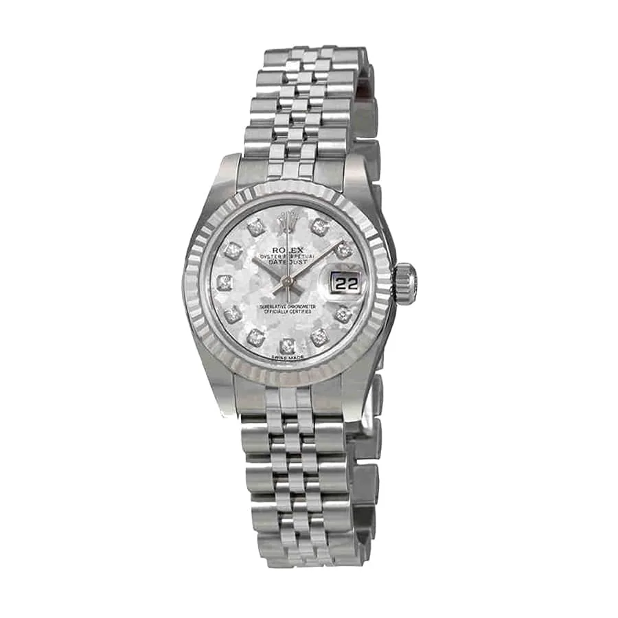 Rolex Datejust 178274 MOP Diamond Dial Swiss Super Clone — detail 2