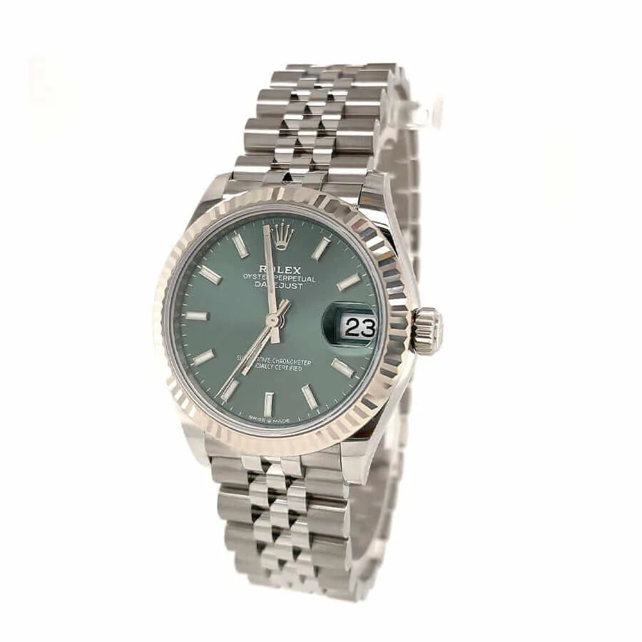 Rolex Datejust 126300 “Mint Green” Handcrafted Replica Edition — detail 2