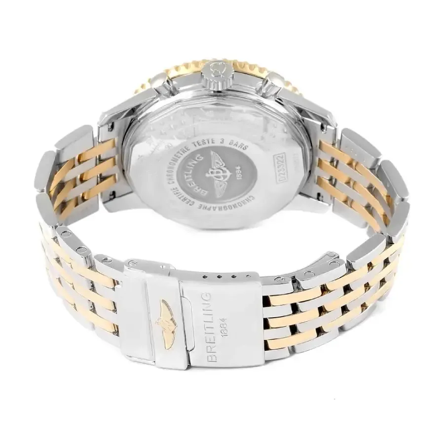 Breitling Navitimer B01 Chronograph D23322 “Steel&Gold” Premium Clone — detail 2