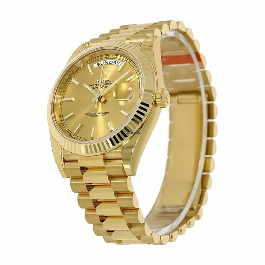 Rolex Day-Date “Yellow Gold” 228238-003 Pro Clone 1:1 — detail 2