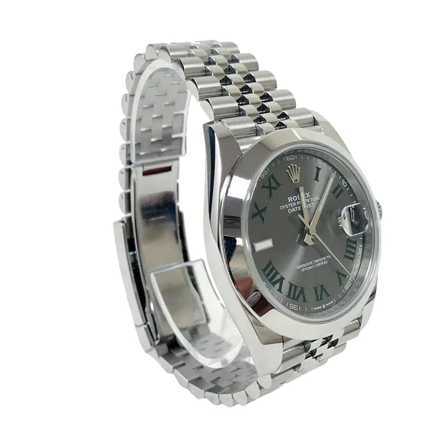 Rolex Datejust 126300 “Slate Roman Dial” Supreme Clone Quality — detail 2