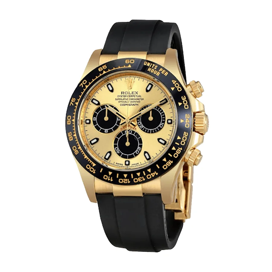 Rolex Daytona Cosmograph 116508 “Black Dial” Signature Replica 1:1 — detail 2