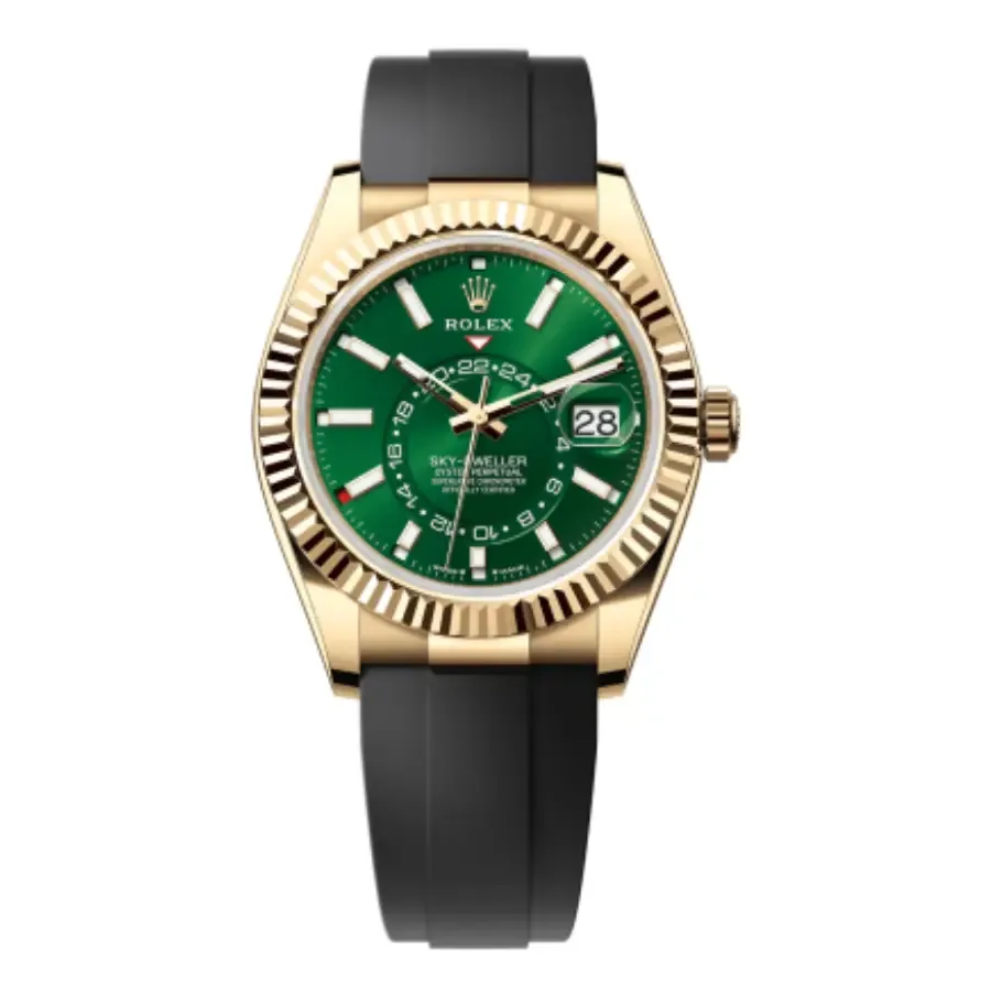Rolex Sky-Dweller 336238 “Bright Green” Ultra Fine Replica