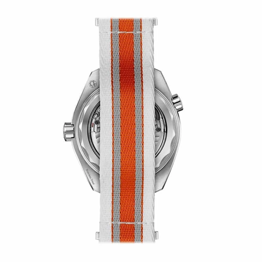 Omega Seamaster Planet Ocean 215.32.44.21.04.001 “Orange” Mirror Replica 1:1 — detail 3
