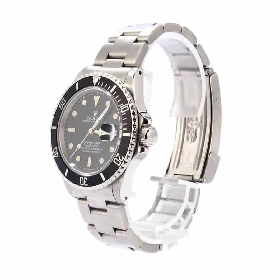 Rolex Submariner Date “Transitional” 16800 Near Original Replica — detail 2