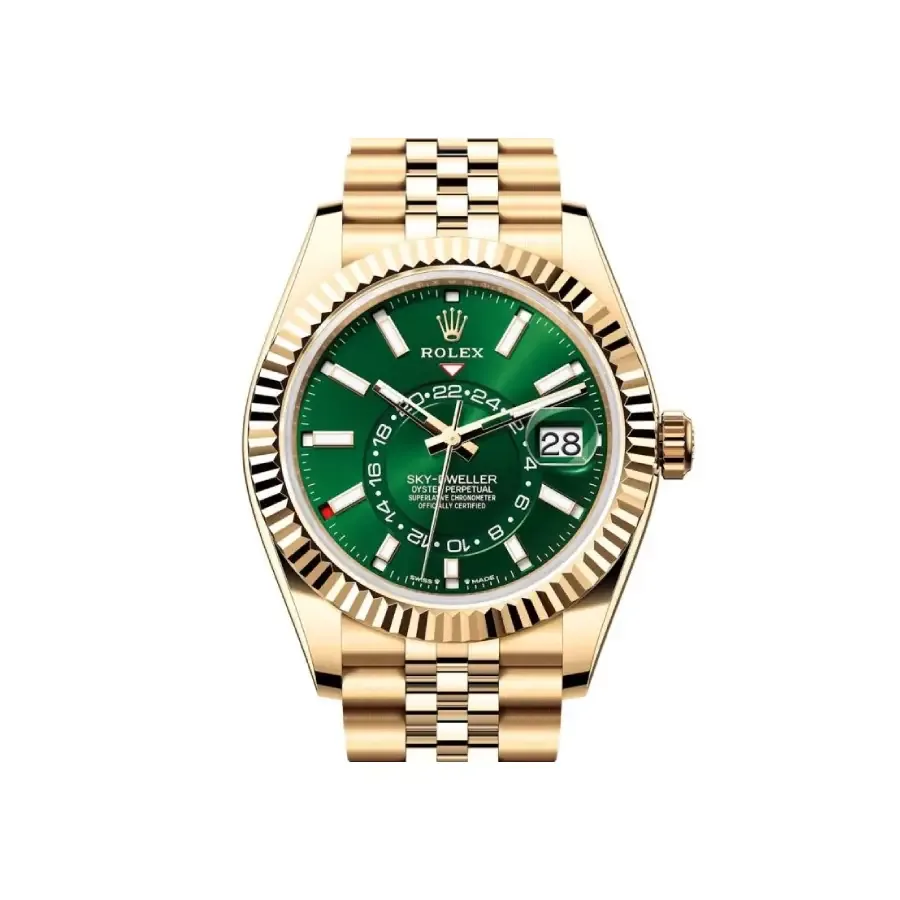 Rolex Sky-Dweller 336938 “Yellow Gold” Premium Clone — detail 2