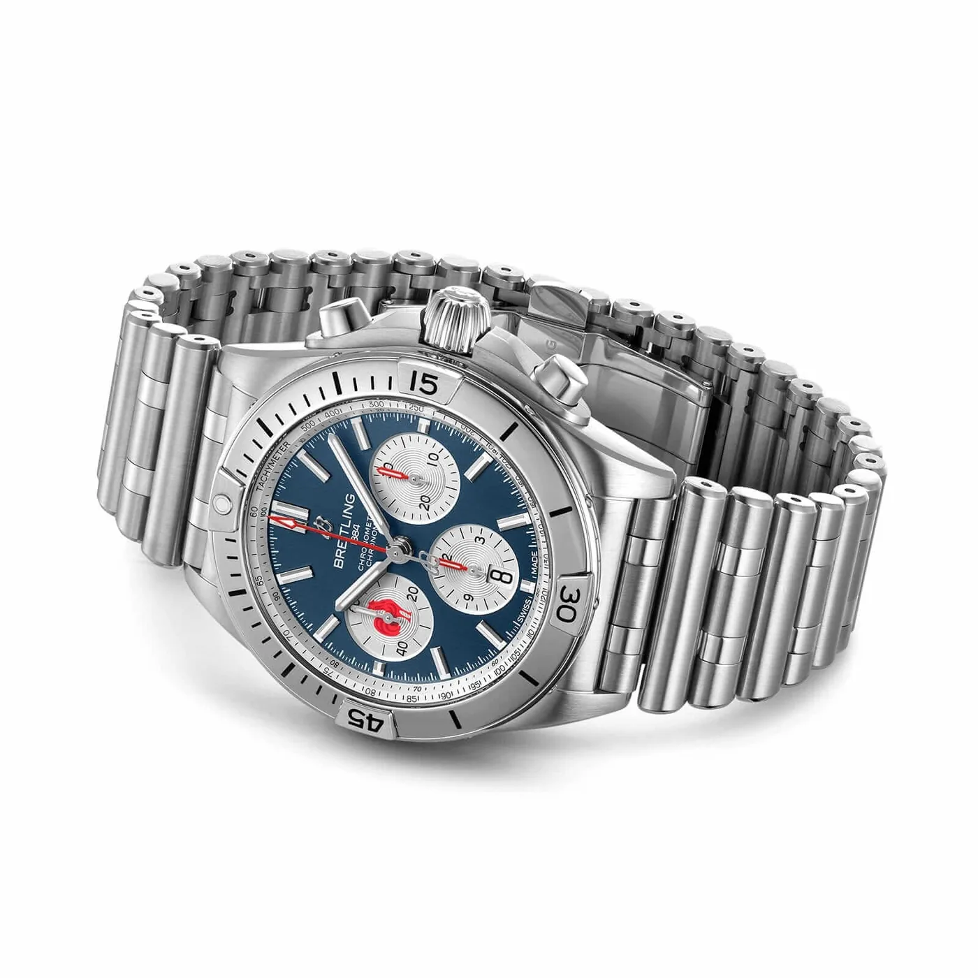 Breitling Chronomat B01 “Six Nations France” AB01442A1A1A1 Authentic Replica Edition — detail 2