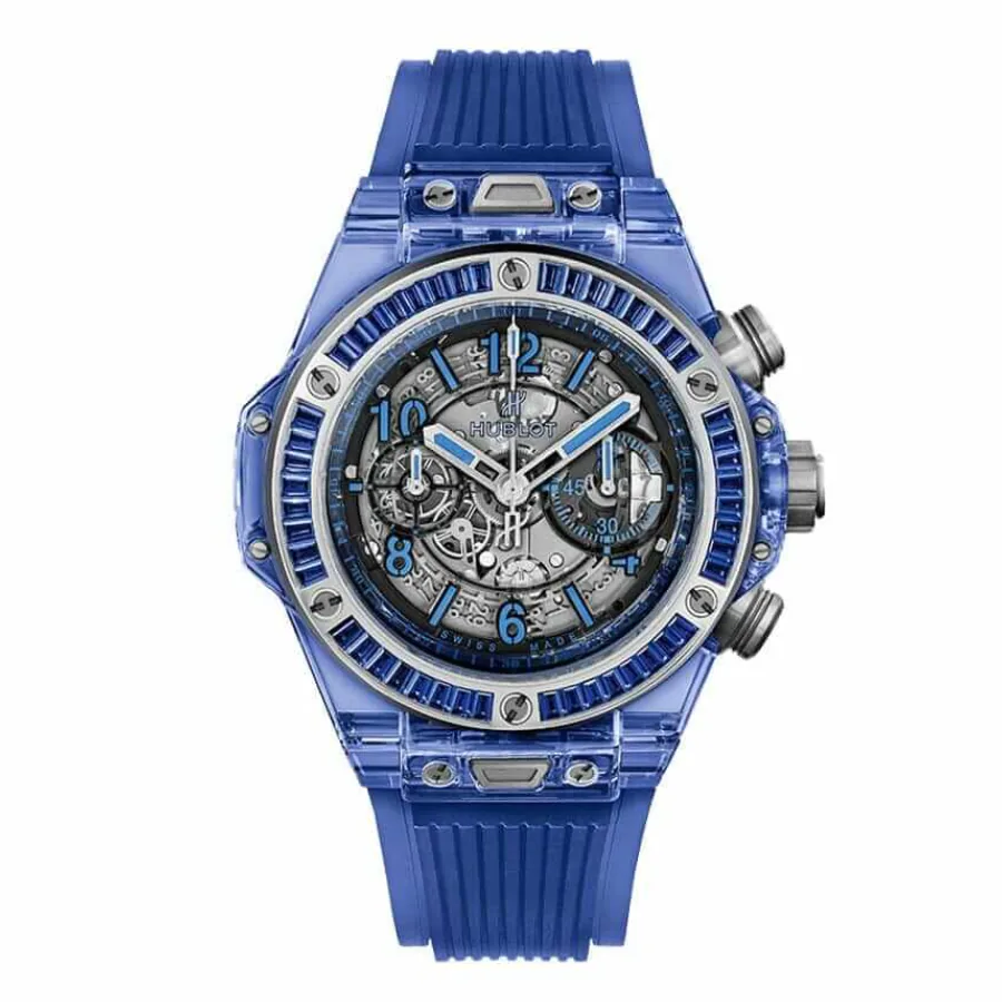 Hublot Big Bang Unico Sapphire 411.JX.4802.RT “Transparent Case” Collector’s Replica