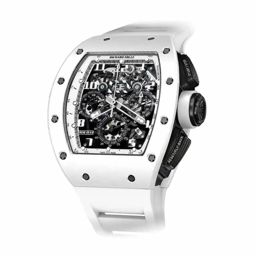 Richard Mille RM 011 “White Ghost” Chronograph Precision Replica Edition — detail 2