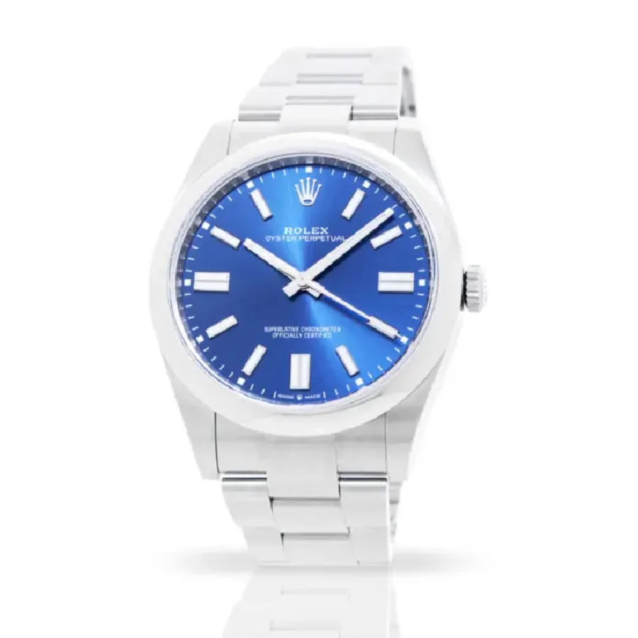 Rolex Milgauss Oyster Perpetual 124300-0001 “Blue Dial” Exact Clone 1:1 — detail 2