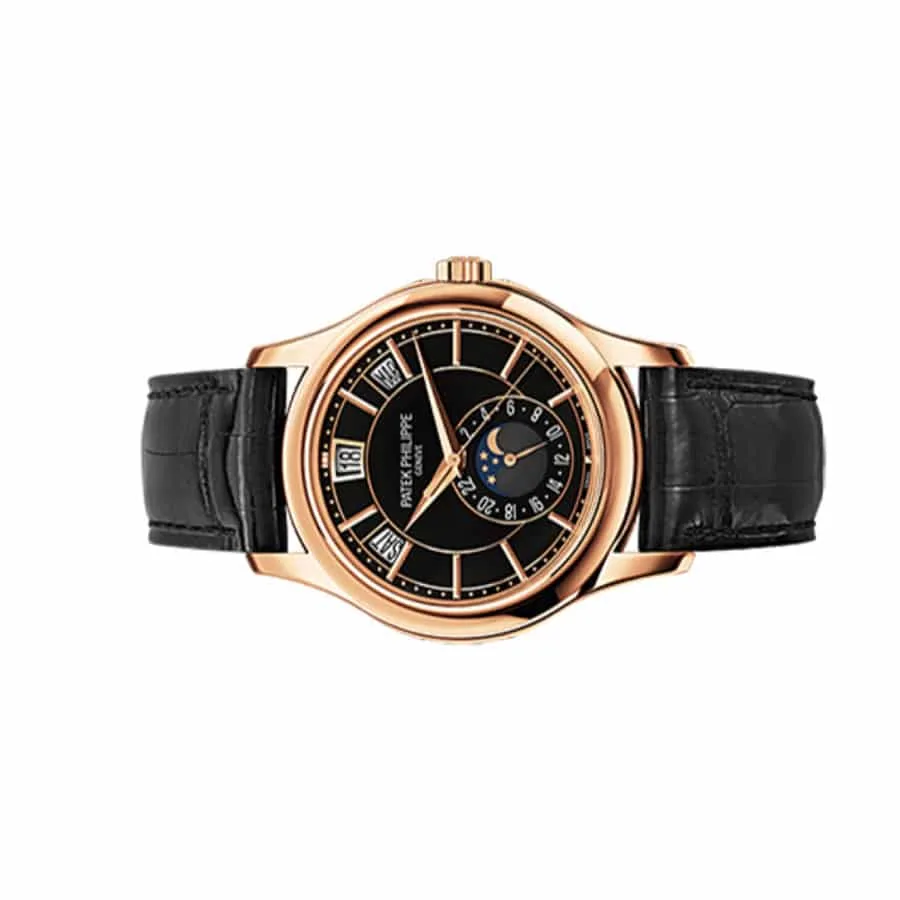 Patek Philippe Annual Calendar 5205R-010 “Black Dial” Masterpiece Clone — detail 4