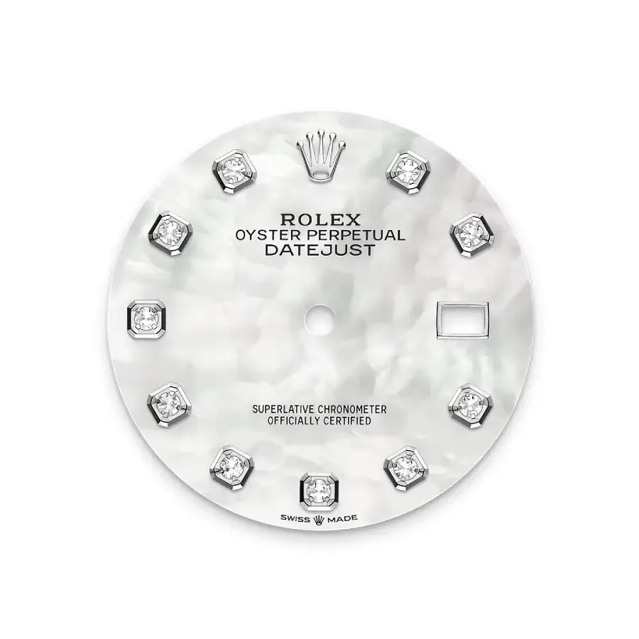 Rolex Datejust 126284RBR Diamond Dial 1:1 Super Clone — detail 3
