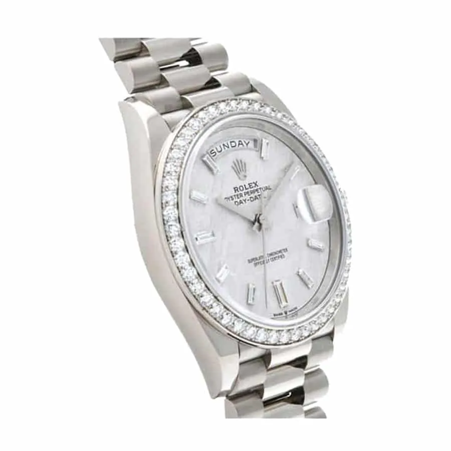 Rolex Day-Date 228349RBR “Sundust Dial” True Replica 1:1 — detail 3