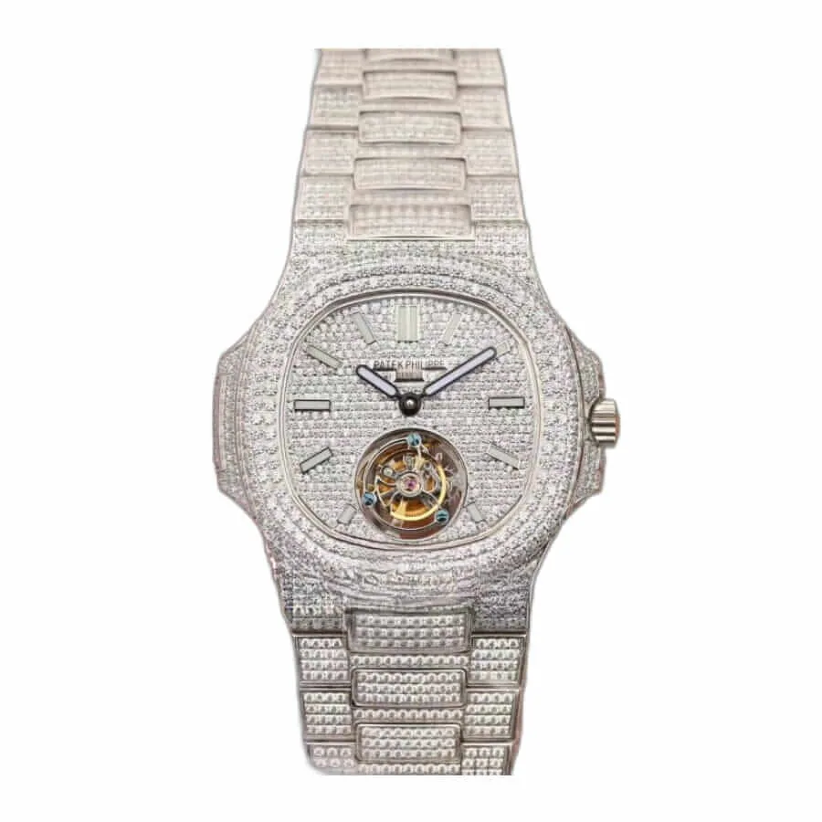 Patek Philippe Sky Moon Tourbillon 6002R “Diamond Bezel” Premium Copy 1:1