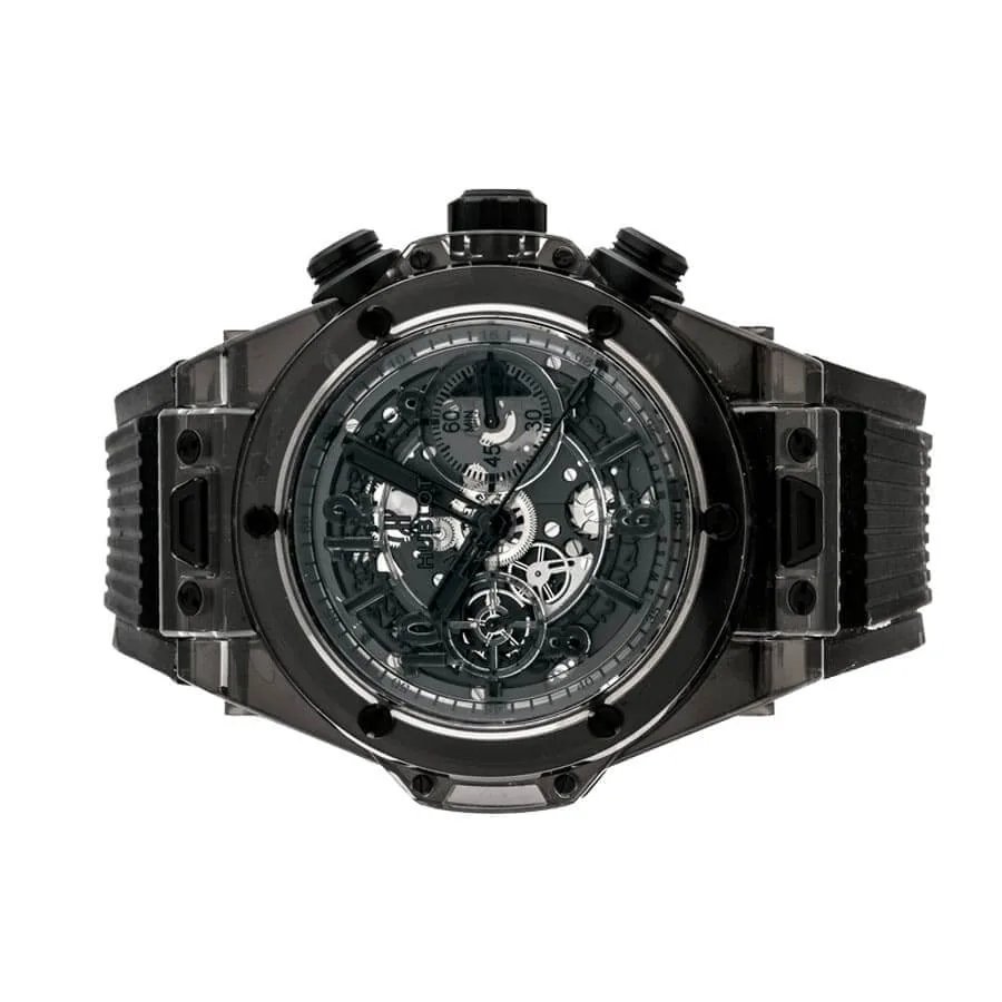 Hublot Big Bang Unico Sapphire All Black 411.JB.4901.RT Replica — detail 3