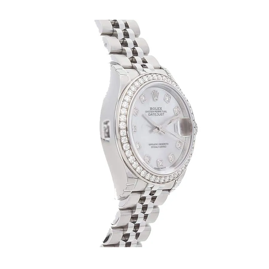 Rolex Lady-Datejust 279384 Mother of Pearl Diamond Top Grade Clone 1:1 — detail 2