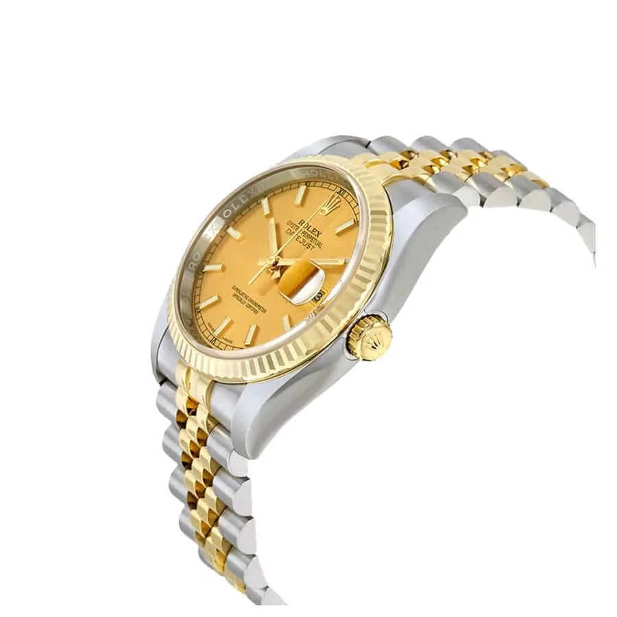 Rolex Datejust 116233 “Champagne Dial” Perfect Clone Edition — detail 3