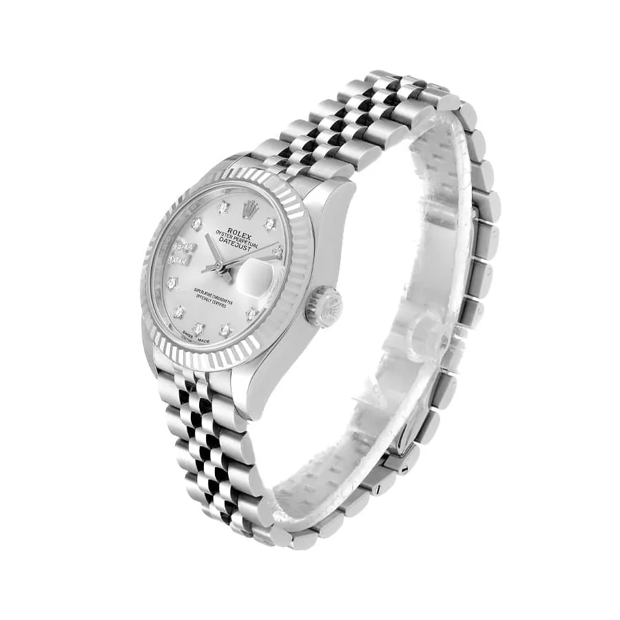 Rolex Lady-Datejust 279174 Silver Dial Jubilee Premium Replica 1:1 — detail 3